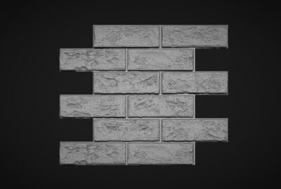 Duv59 - Tuğla Duvar Deseni 3D Model