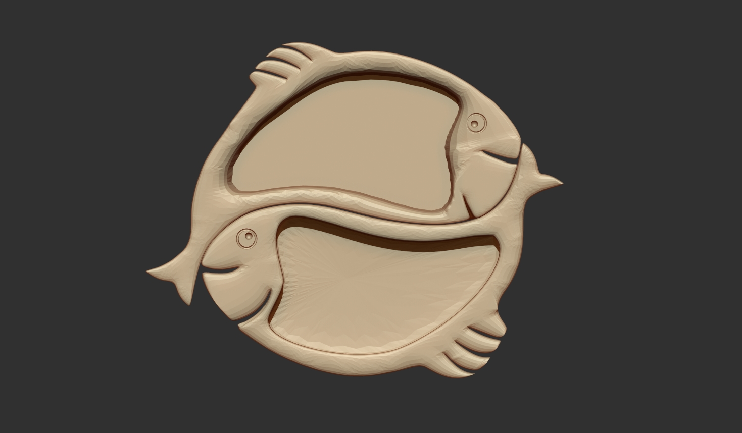 Fr10 - Balık Temalı Çerezlik 3D Model - Ücretsiz 3D Yazıcı Modelleri İndir - 3Drolyef.com