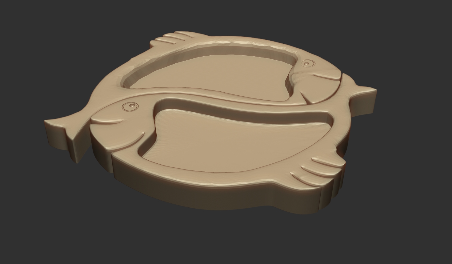 Fr10 - Balık Temalı Çerezlik 3D Model - Ücretsiz 3D Yazıcı Modelleri İndir - 3Drolyef.com - Görsel 2