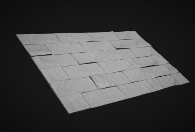 Duv60 - Tuğla Duvar Deseni 3D Model - Görsel 3