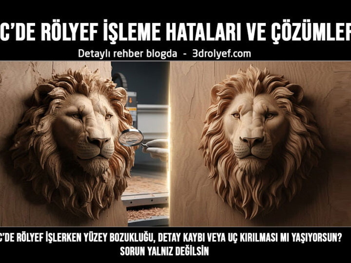 CNC’de Rölyef İşleme Hataları ve Çözümleri