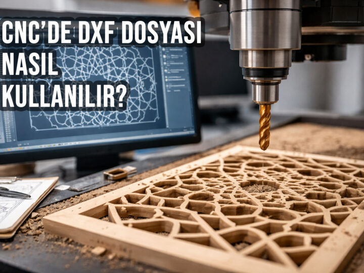 CNC’de DXF Dosyası Nasıl Kullanılır?
