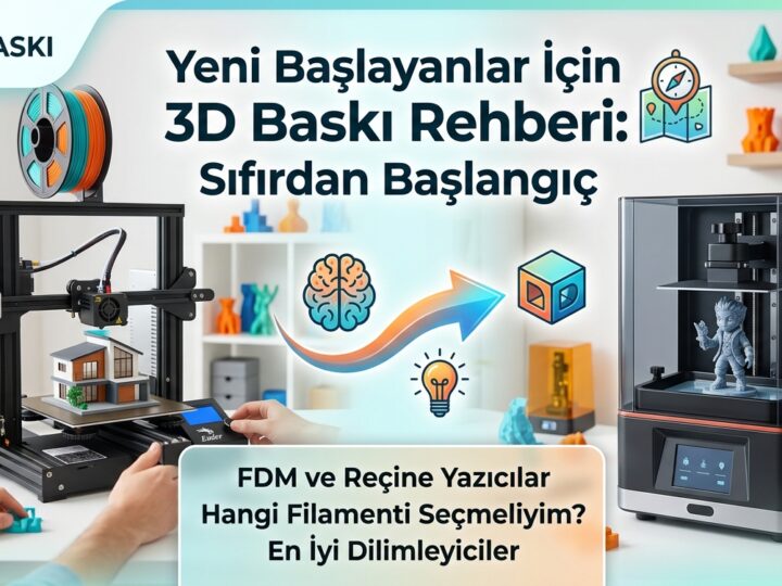 Yeni Başlayanlar İçin 3D Baskı Rehberi: Sıfırdan Başlangıç