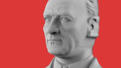 Hey56 | Atatürk Büstü 3D Stl Model | Cnc ve 3D Yazıcı Modeli - Görsel 2